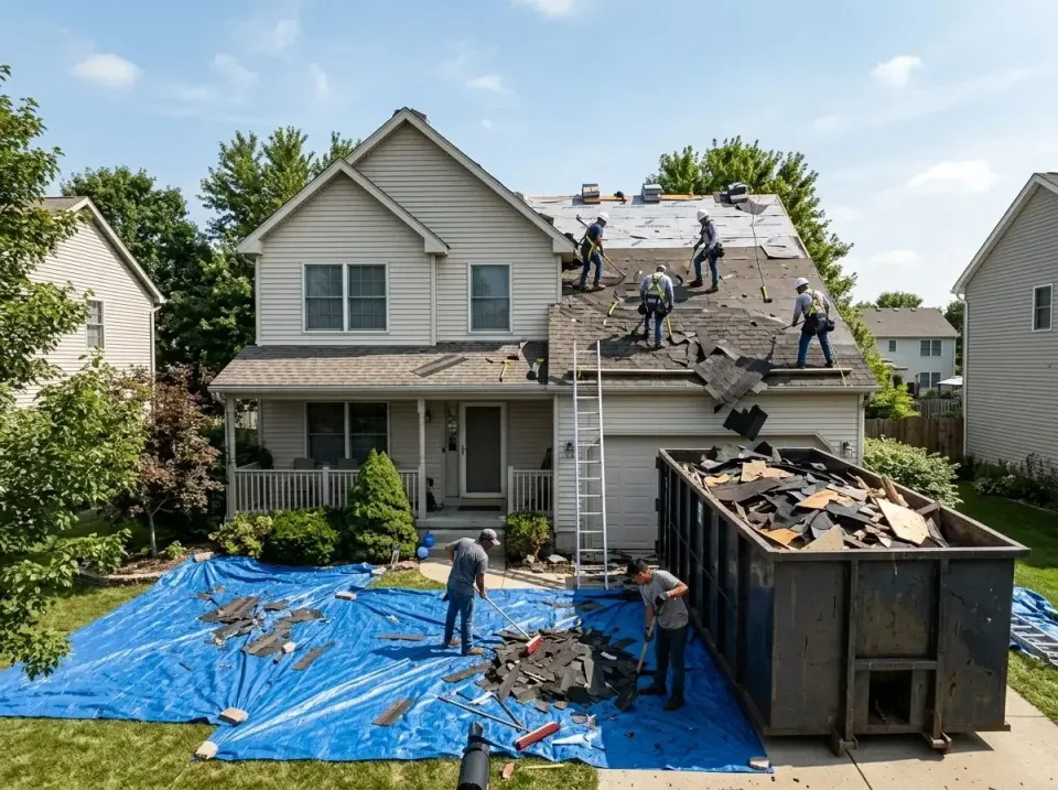 roof-replacement-debris-remova-004 — frequently asked questions, Cheapest Dumpster Rentals in Greenville, RI